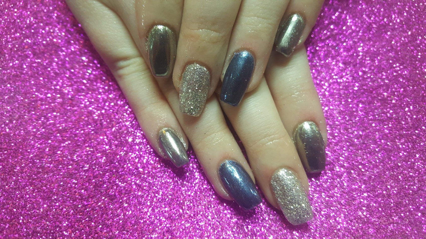 How to create stunning chrome nails | Chroma Gel