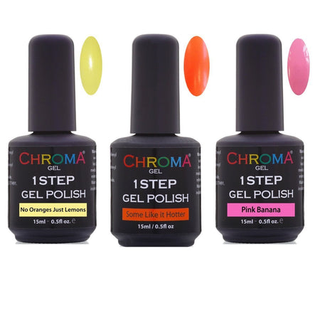 Chroma Gel 1 Step Gel Nail Polish Summer Collection - Chroma Gel