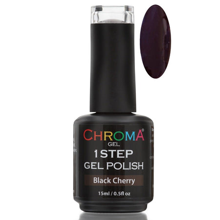 Chroma Gel 1 Step Gel Polish Black Cherry No.29 - Chroma Gel