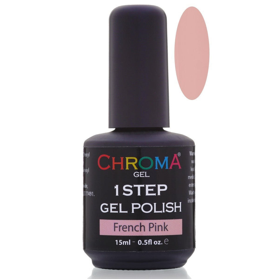 Chroma Gel 1 Step Gel Polish French Pink No.2 - Chroma Gel