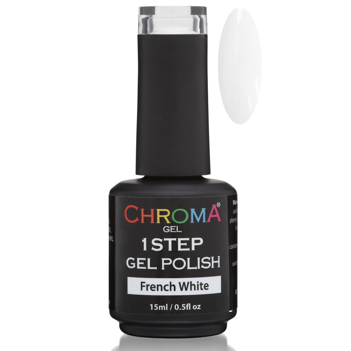 Chroma Gel 1 Step Gel Polish French White No.1 - Chroma Gel