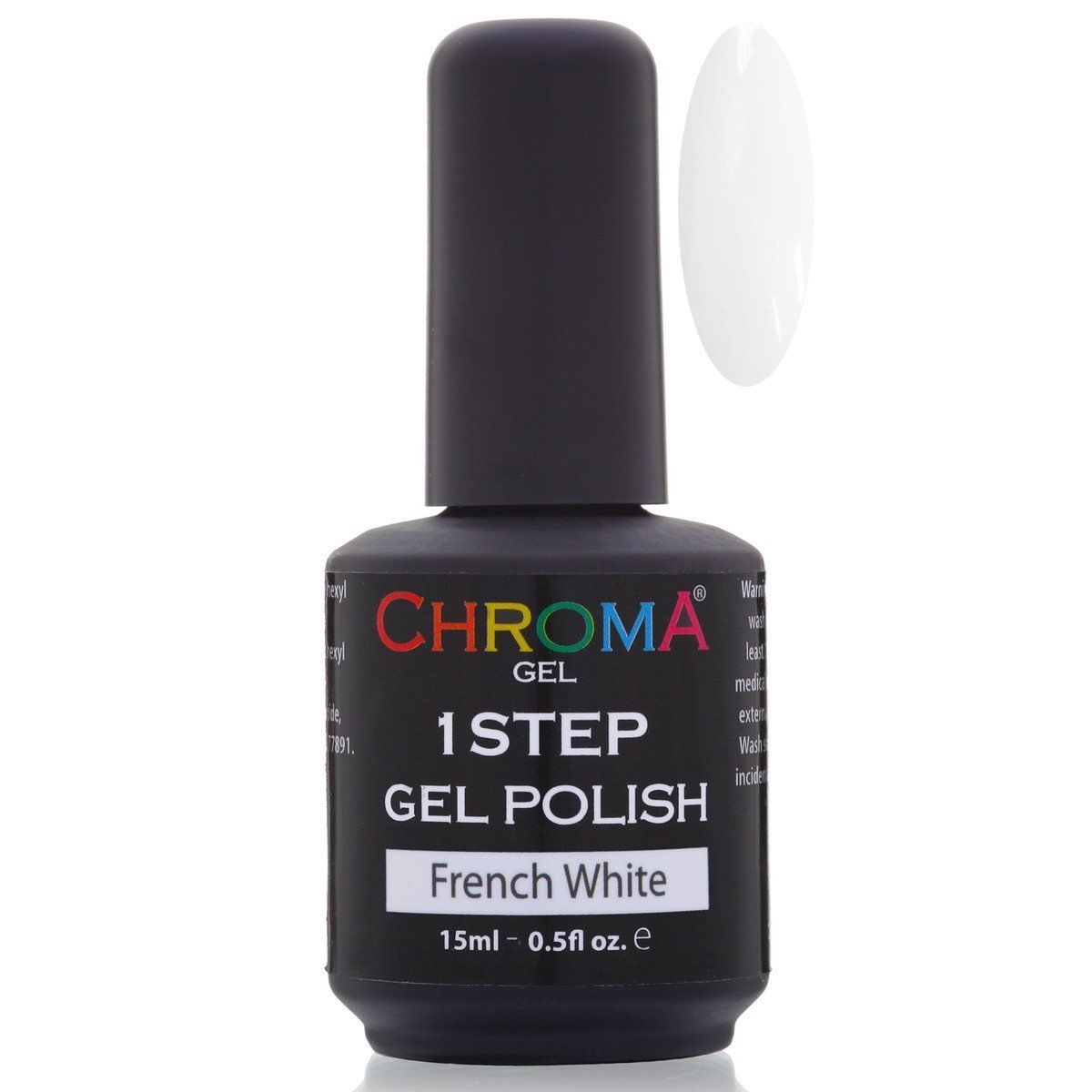 Chroma Gel 1 Step Gel Polish French White No.1 - Chroma Gel