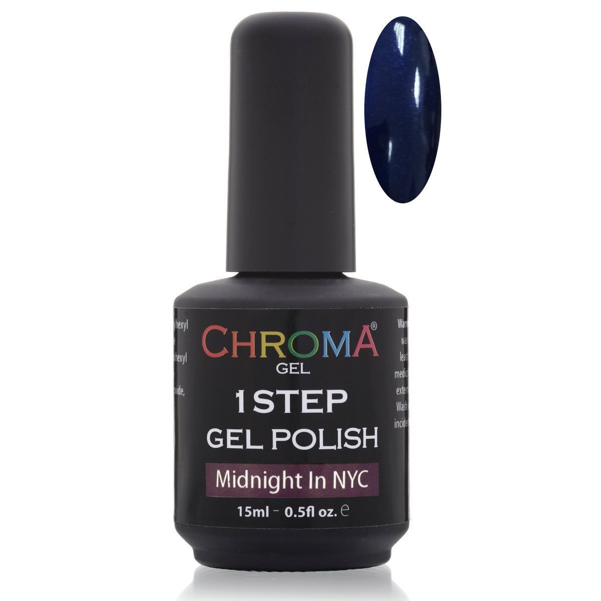 Chroma Gel 1 Step Gel Polish Midnight in NYC No.30 - Chroma Gel