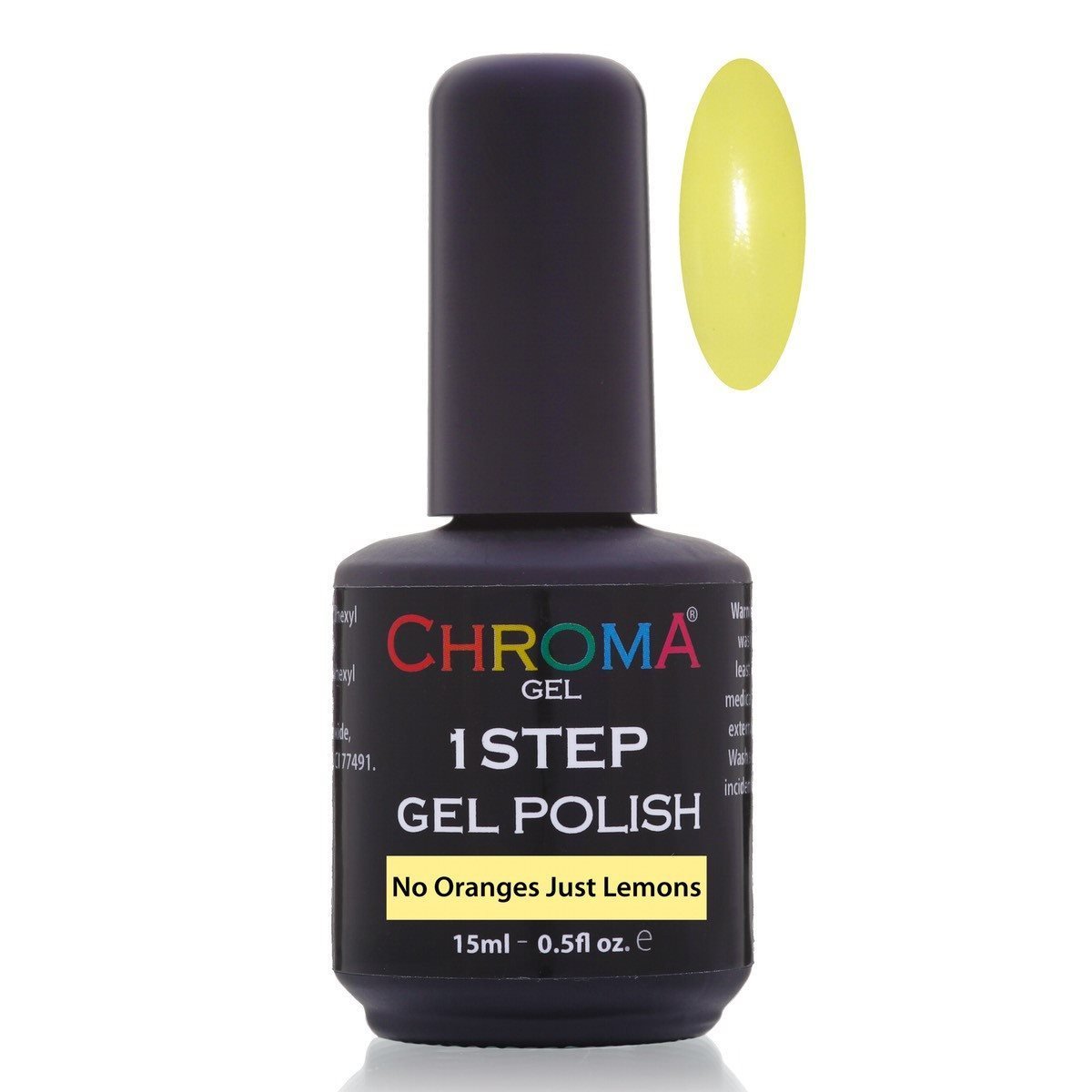 Chroma Gel 1 Step Gel Polish No Oranges Just Lemons No.33 - Chroma Gel