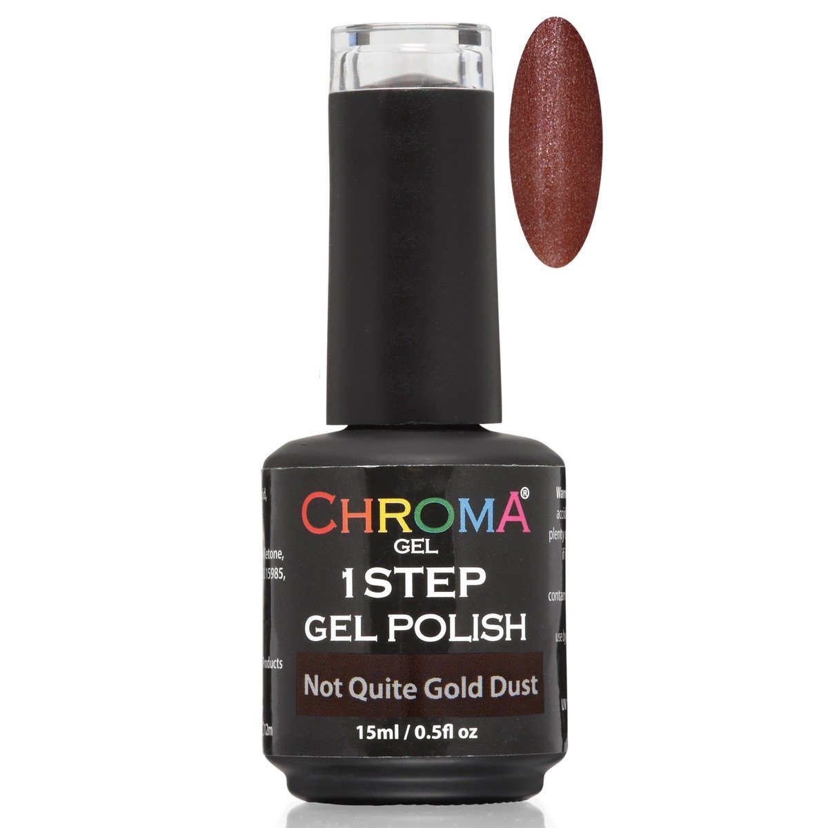 Chroma Gel 1 Step Gel Polish Not Quite Gold Dust No.62 - Chroma Gel