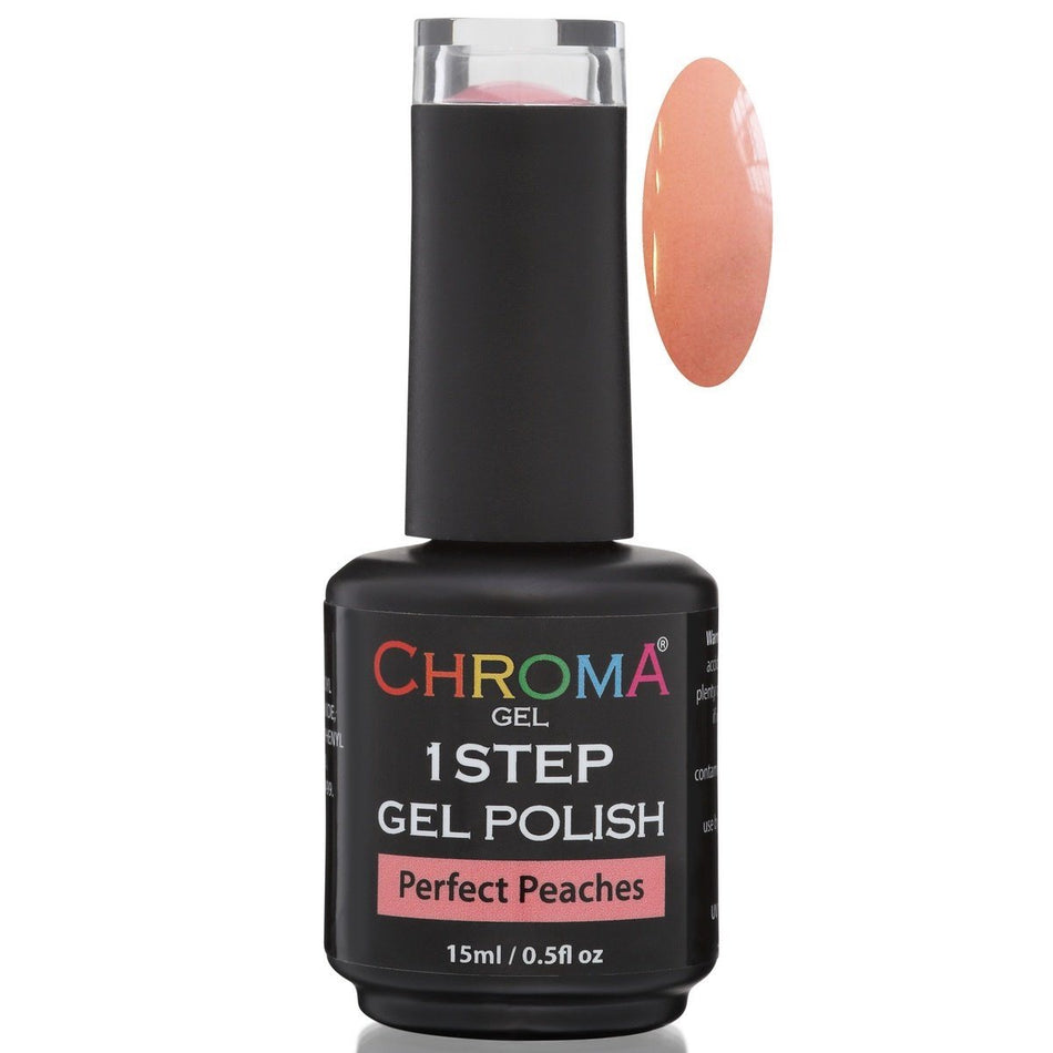 Chroma Gel 1 Step Gel Polish Perfect Peaches No.37 - Chroma Gel