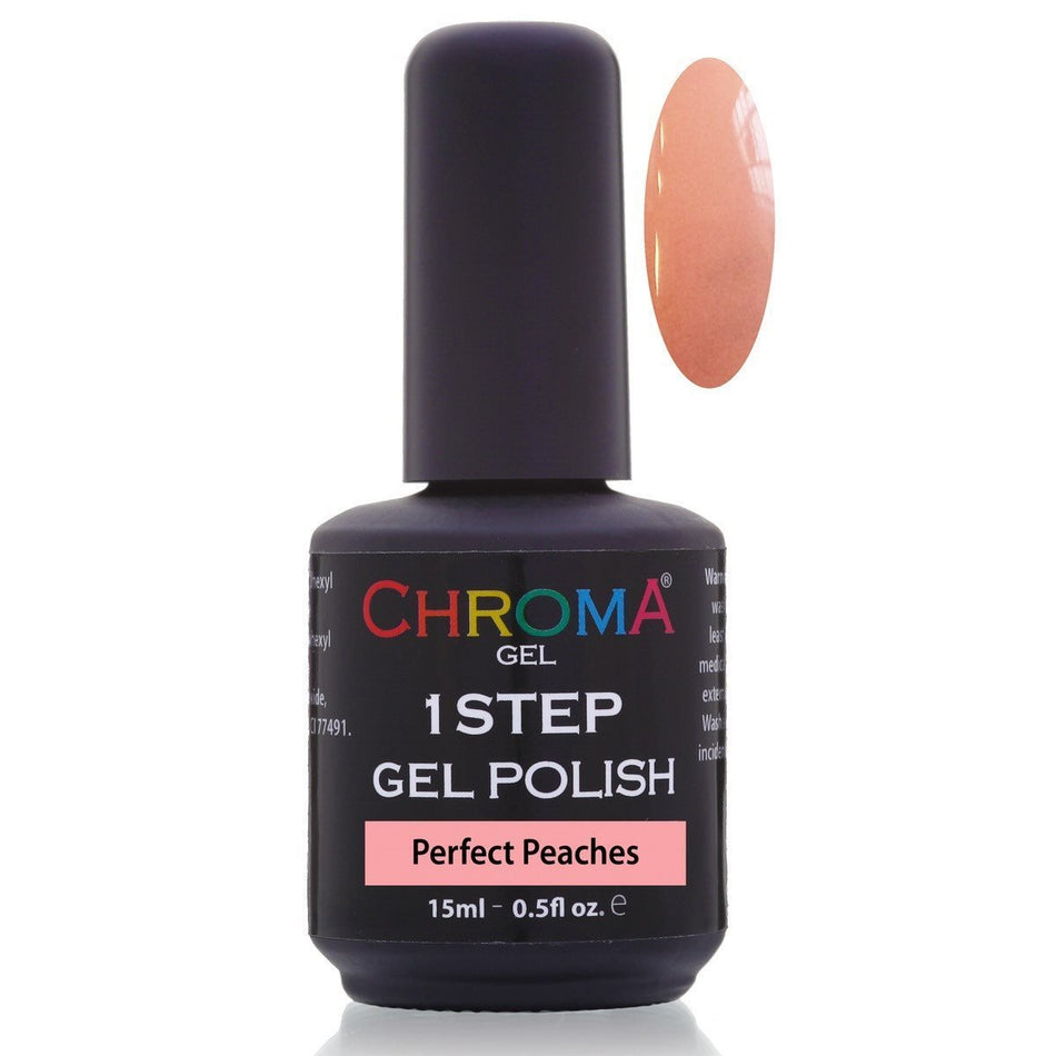 Chroma Gel 1 Step Gel Polish Perfect Peaches No.37 - Chroma Gel