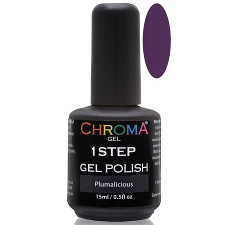 Chroma Gel 1 Step Gel Polish Plumalicious No.51 - Chroma Gel