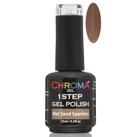 Chroma Gel 1 Step Gel Polish Wet Sand Sparkles No.64 - Chroma Gel