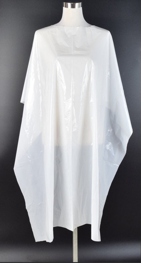 Disposable Gown Cape for Salon and Barber Clients 50 pack - Chroma Gel
