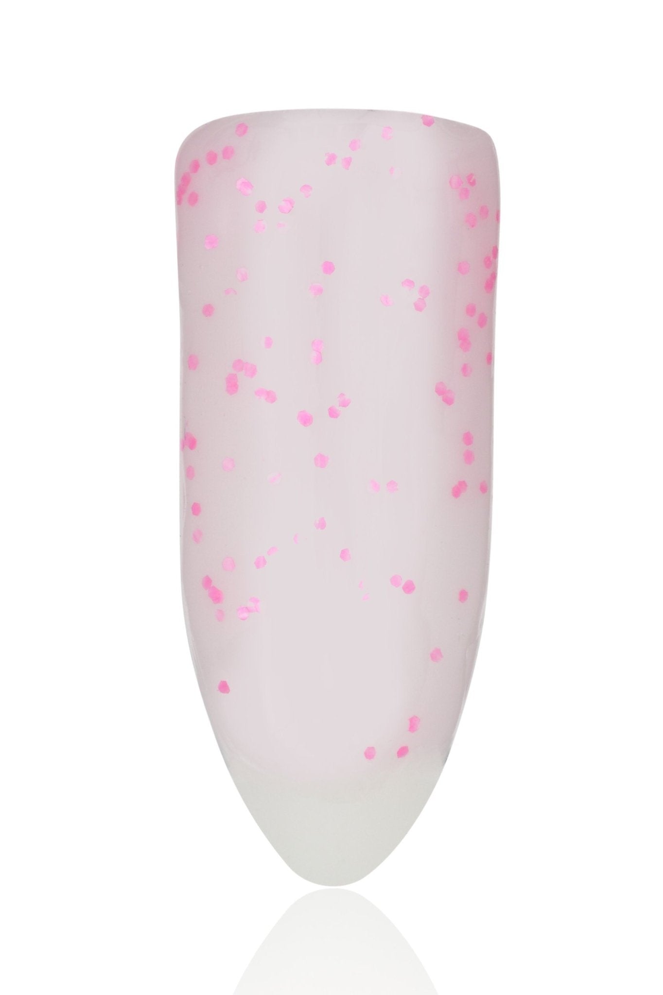 Glitter No Wipe Top Coat | Pink Freckles | #82 - Chroma Gel